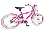 Kids Bike 18 Inches for 5-7 Years Old Pink 42009535