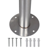 Mailbox on Stand Stainless Steel 271744