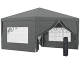3 x 3 Meters Pop Up Water Resistant Gazebo Wedding Camping Party Tent Canopy Marquee with Carry Bag T3398P310882