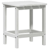 Side Table White 38 x 38 x 46 cm Polyethylene 42006633