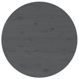 Coffee Table Grey 55x45 cm Solid Wood Pine 822329