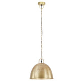 Industrial Vintage Hanging Lamp 25 W Brass Round 31 cm E27 320547