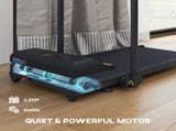 2.5HP Walking Pad Treadmill, Folding Under Desk Treadmill, Walking Machine, 1-10km/h, with Remote T3398P376845