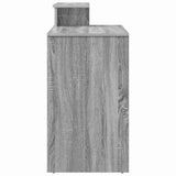 Desk Grey Sonoma 120.5 x 44 x 88.5 cm Engineered Wood 869479