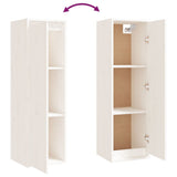 TV Cabinets 4 pcs White Solid Wood Pine 3100250