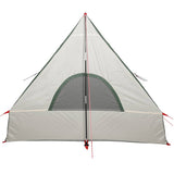 Camping Tent A-Frame 2-Person Green Waterproof 94755