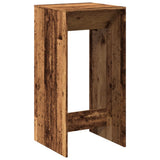 Bar Table Old Wood 51x50x103.5 cm Engineered Wood 854425