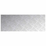 Stair Tread Rectangular 4 pcs Silver 80 x 30 cm Aluminium 4104304