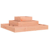 Planter 80x80x27 cm Solid Wood Douglas 823869