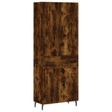 Highboard Smoked Oak 69.5x34x180 cm Engineered Wood 3198166