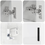 Bathroom Furniture Set 5 pcs High Gloss White 61 x 35 x 64 cm 3392997