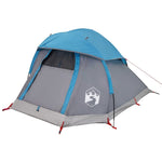 ZNTS Camping Tent Dome 1-Person Blue Waterproof 94789