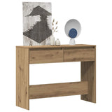 Console Table Artisan Oak 100x35x76.5 cm Engineered Wood 856785