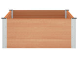 Garden Raised Bed Brown 150 x 100 x 54 cm 42039002