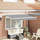 Awning Frame Retractable White 3 x 2 m Metal 42002549