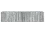Wall-Mounted TV Cabinet Grey Sonoma 98 x 31 x 30 cm 898731