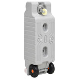 Wheeled Water Tank for Camping 75 L Grey 154412