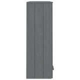Top for Highboard HAMAR Dark Grey 85x35x100cm Solid Wood Pine 340506