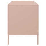 TV Cabinets 2 pcs Pink 68x39x50.5 cm Steel 842997