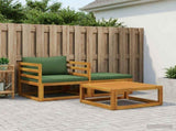 Sectional Sofa Set with Cushions 3 pcs 2-Seater 42028316