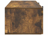 Wall-Mounted TV Cabinet Smoked Oak 78.5 x 31 x 30 cm 898210