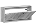 Wall-Mounted Shoe Cabinet EDE 71 x 17 x 43 cm Engineered Wood 895971