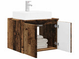 Wall-Mounted Sink Vanity Old Wood 49.5 x 41 x 62.5 cm 890420