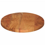 Table Top 120x60x3.8 cm Oval Solid Wood Acacia 370816