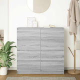 Sideboard Grey Sonoma 100x35x99 cm Engineered Wood 3328494