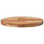 ZNTS Table Top Round Ø50x4 cm Solid Wood Acacia 4008701