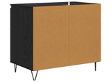 Sideboard Black Oak 60 x 35 x 70 cm Engineered Wood 882600