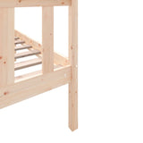 Bed Frame without Mattress Solid Wood Pine Small Single 3101308