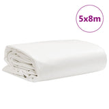 Tarpaulin White 5x8 m 650 g/m 156202