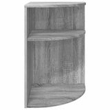End Table Grey Sonoma 39.7 x 39.7 x 60 cm Engineered Wood 891136