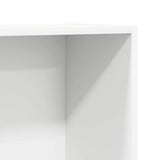 Book Cabinet/TV Cabinet White 36x30x114 cm Engineered Wood 800135