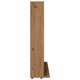 CD Cabinet Artisan Oak 100x23x89.5 cm Engineered Wood 856001