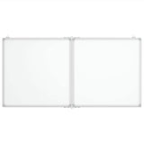 Magnetic Whiteboard Foldable 120x60x1.7 cm Aluminium 4005355