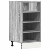Bottom Cabinet Riga Grey Sonoma 40x44.5x81.5 cm Engineered Wood 854207