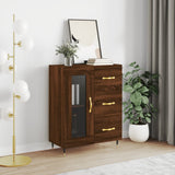 Sideboard Brown Oak 69.5x34x90 cm Engineered Wood 828027