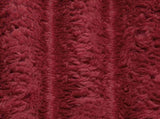 Throw Blankets 6 pcs Bordeaux Red 240 x 220 cm Fleece 42016895