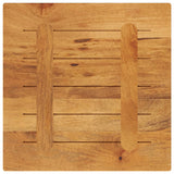 Table Top 60x60x3.8 cm Square Solid Wood Mango 371661