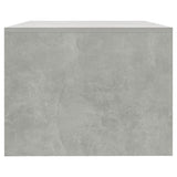 Coffee Table Concrete Grey 102x55x42 cm Engineered Wood 810921
