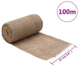 Jute Roll 0.25x100 m 100% Jute 200 gsm 155794
