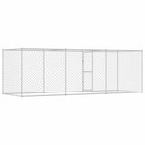 Dog Cage Silver 600 x 200 x 200 cm Galvanised Steel 3368310