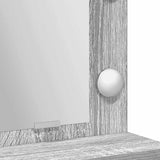 Dressing Table Grey Sonoma 78.5 x 41 x 135 cm Engineered Wood 865114