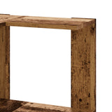 Corner Bookcase 5-Tier Old Wood 50x50x179 cm Engineered Wood 852589