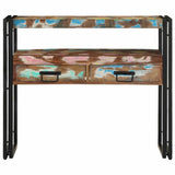 Console Table Multicolour 90 x 33 x 75 cm Solid Reclaim Wood 4102744