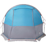 Camping Tent Tunnel 4-Person Blue Waterproof 94632