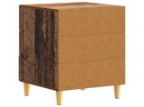 Bedside Table Old Wood 43 x 39.5 x 66.5 cm Engineered Wood 895023