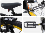 Kids Bike 16 Inches for 4-6 Years Old Black 42009509